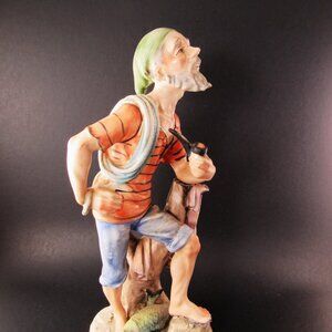 VINTAGE FIGURINE FISHERMAN NORLEANS JAPAN